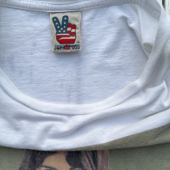 Cropped Playboy Tee by Junk Food Clothing - Picture 3 of 5